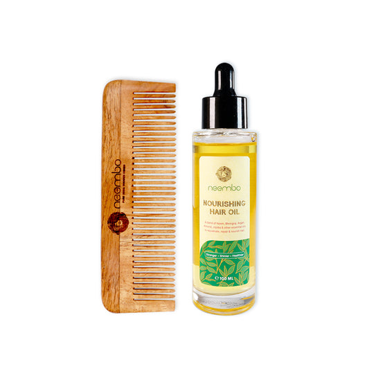 Neembo - 1 Hair Oil + 1 Small Comb Free Combo