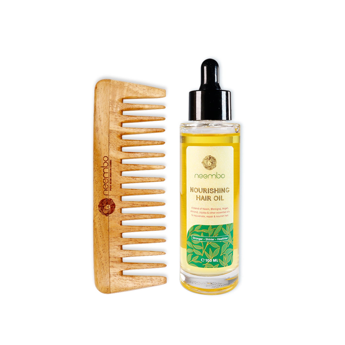 Neembo - 1 Hair Oil + 1 Small Comb Free Combo